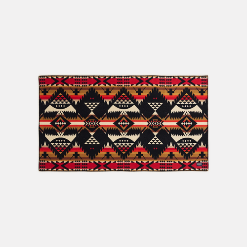 Jacquard Saddle Blanket - Nehalem Black