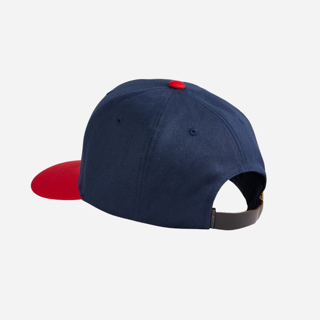 Novelty Slideback Hat - Fly Fish Navy