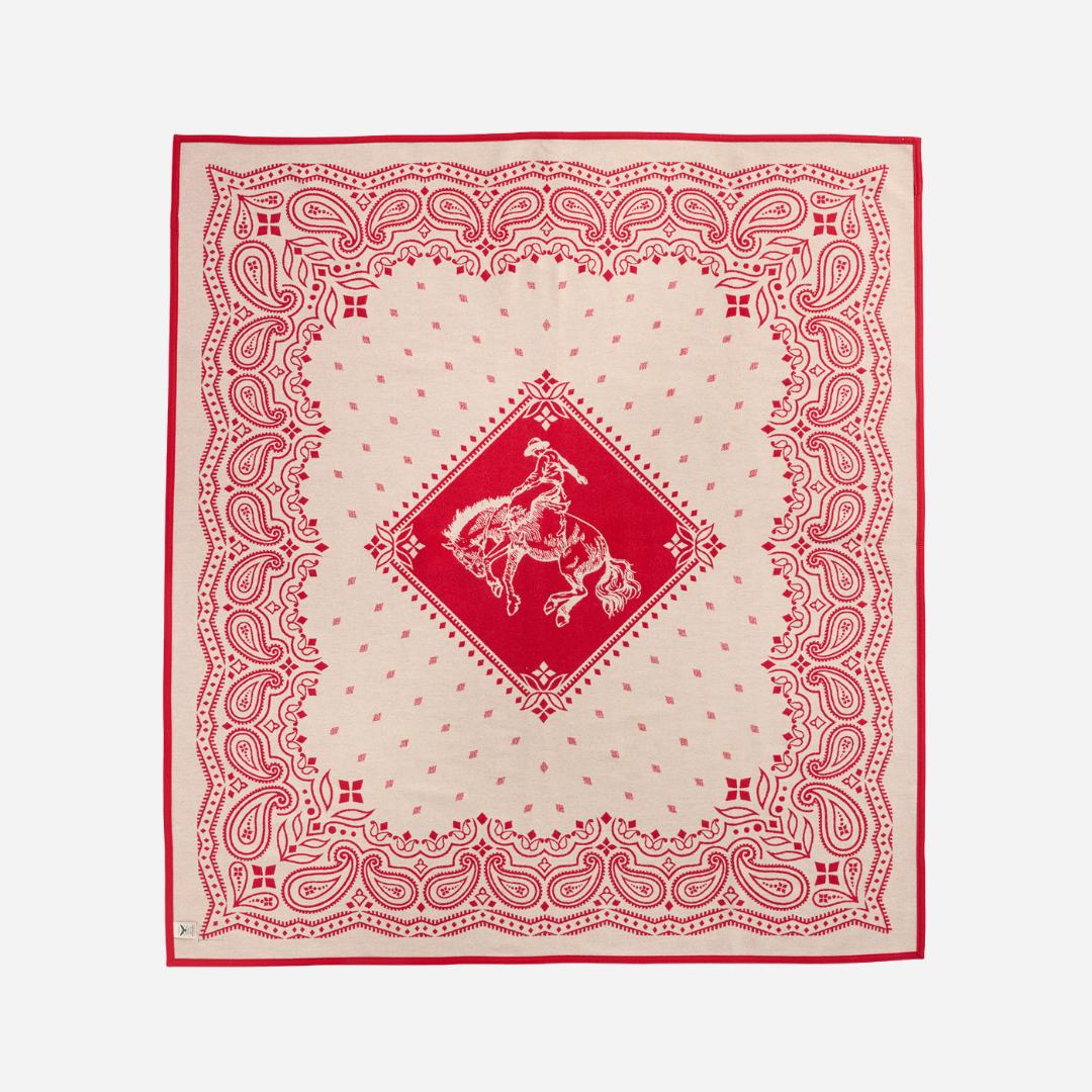 Jacquard Throw - Rodeo Spirit