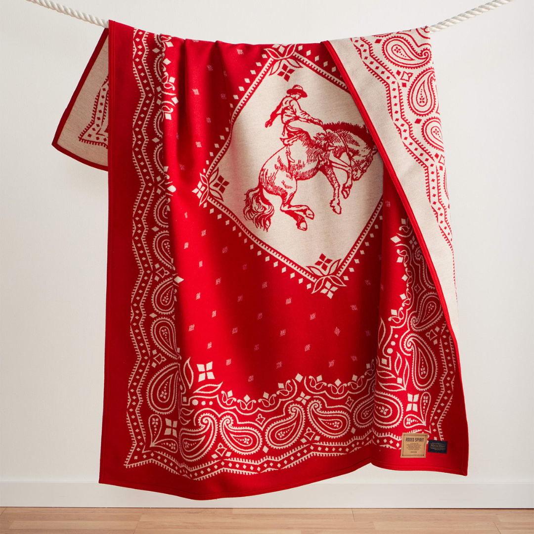 Jacquard Throw - Rodeo Spirit