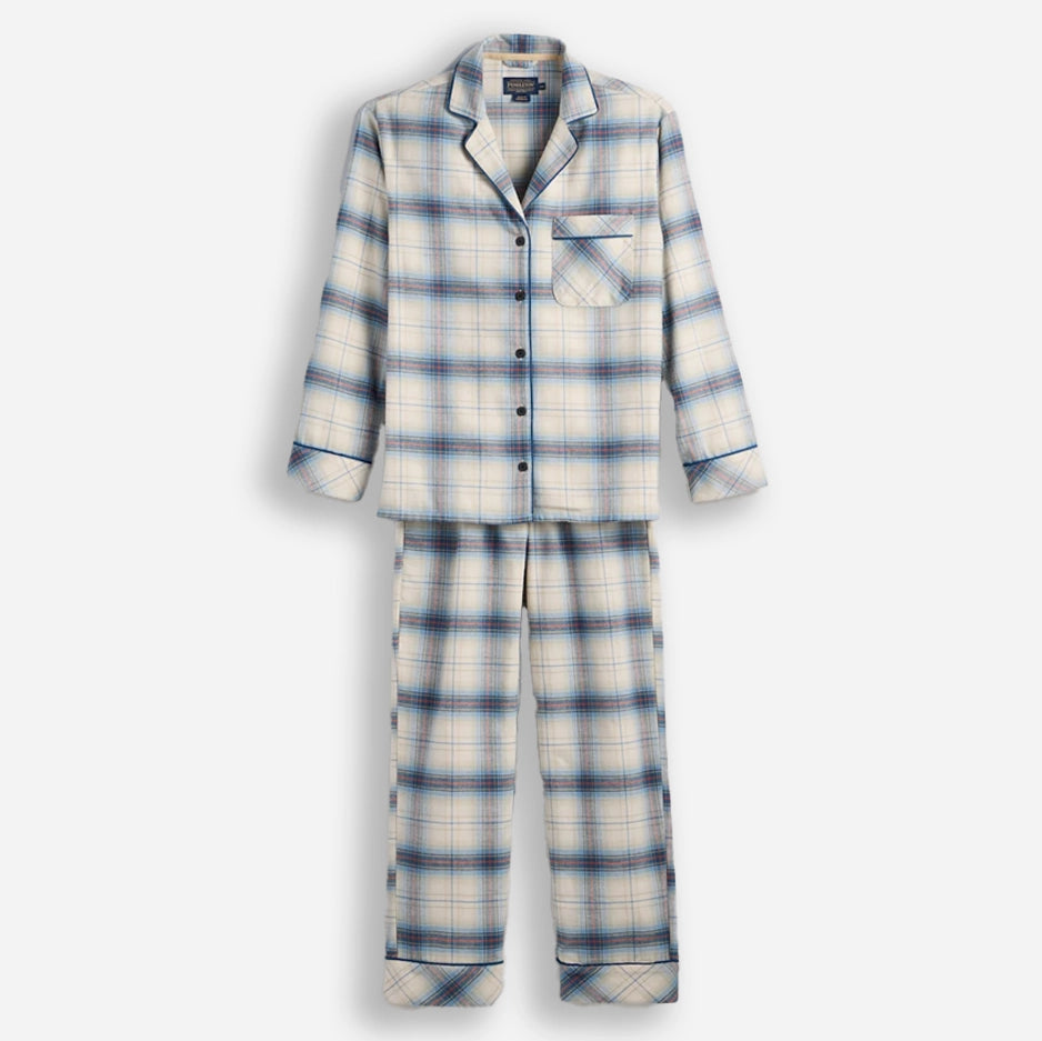 Women's Pajama Set - Light Blue Ombre