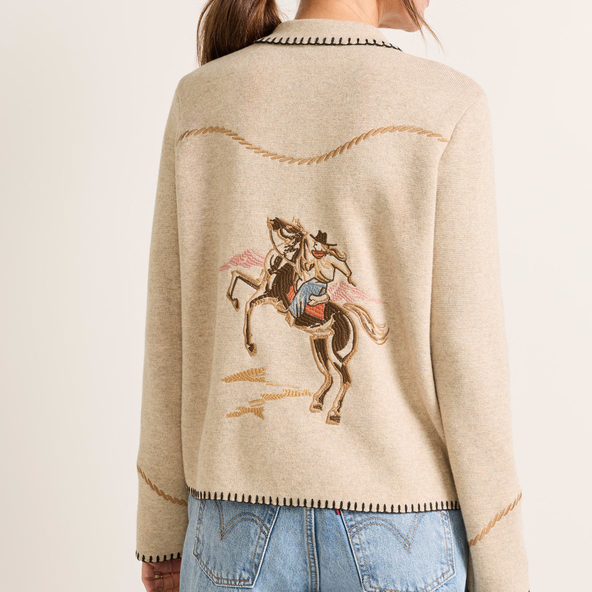 Women's Souvenir Cardigan - Oatmeal