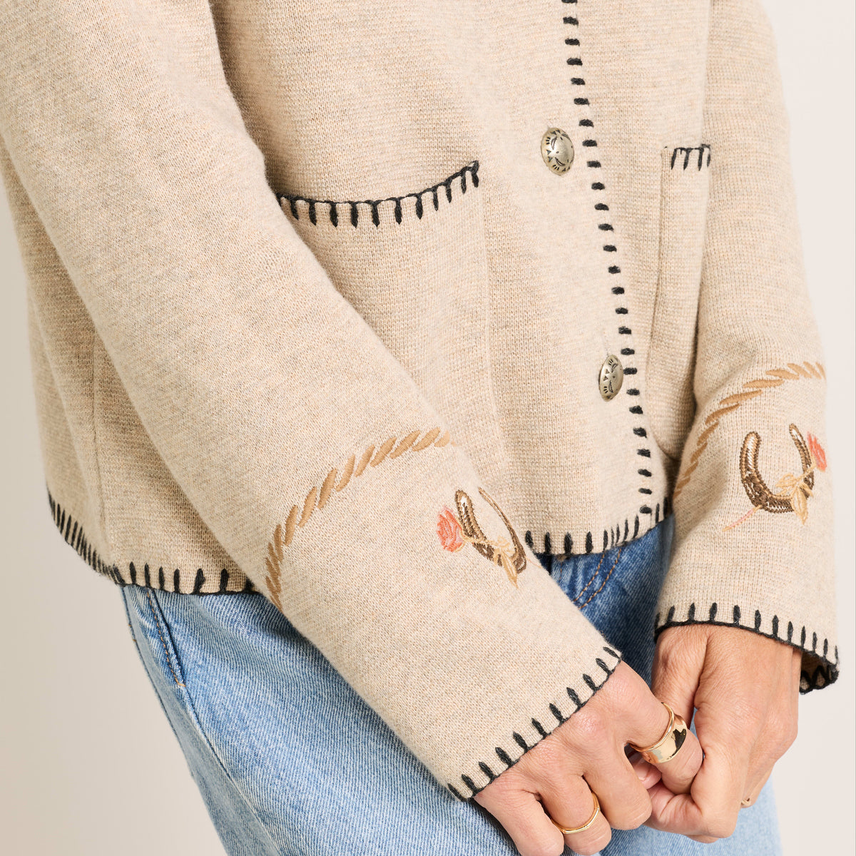 Women's Souvenir Cardigan - Oatmeal