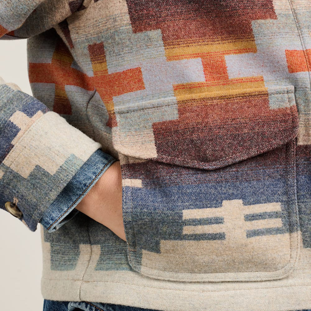 Women's Dakota Western Jacket - Shiprock Blue
