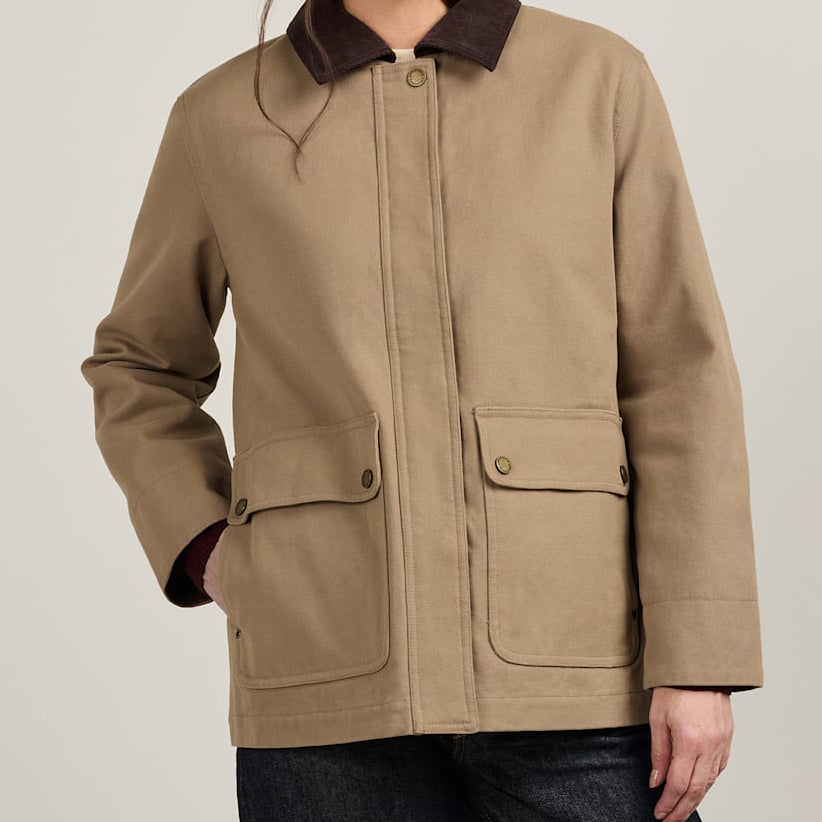 Women's Cascades Canvas Barn Coat - Old Oak