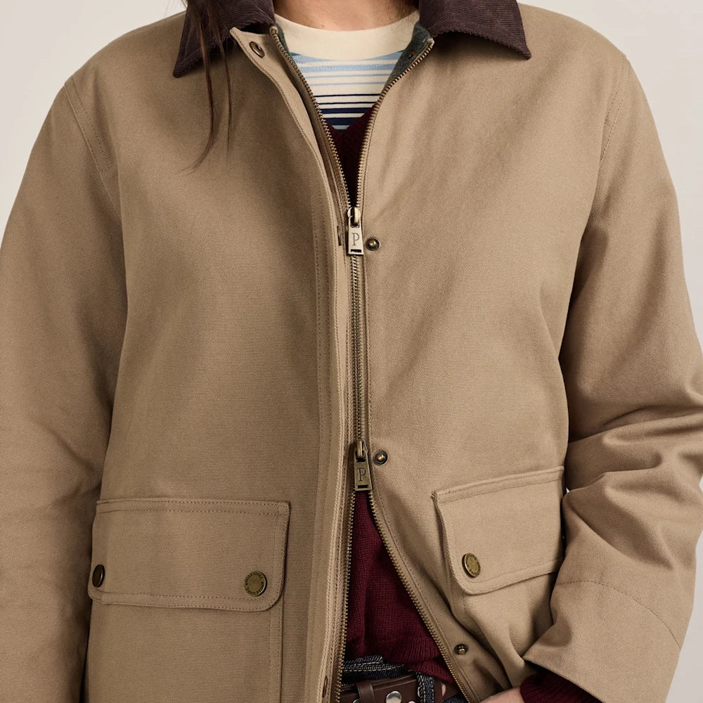 Women's Cascades Canvas Barn Coat - Old Oak
