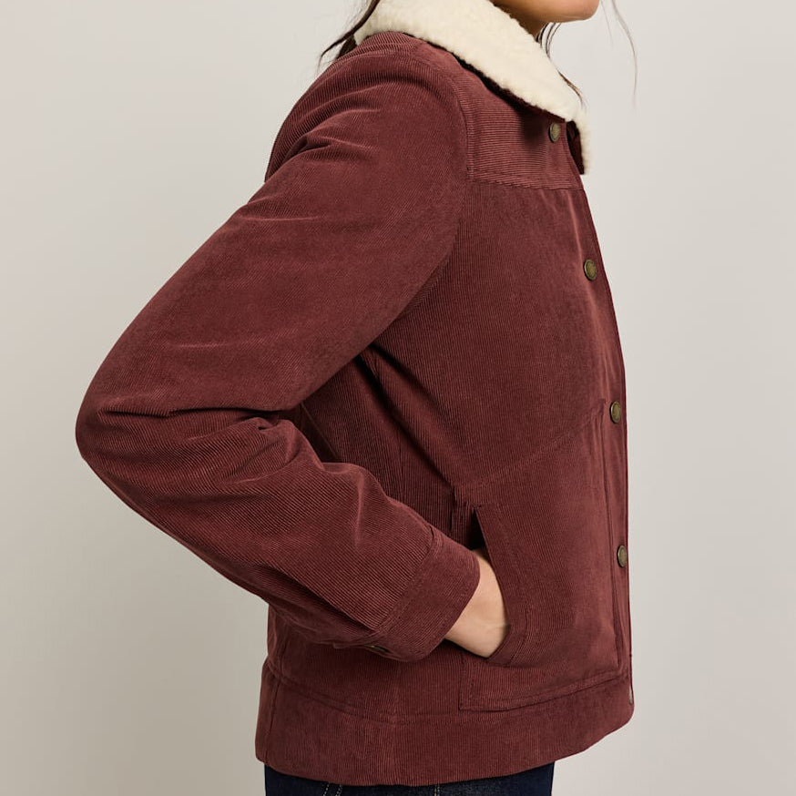 Women's Wind Basin Corduroy Jacket - Raisin