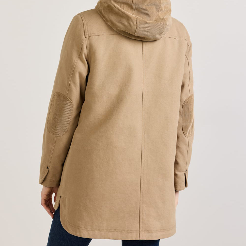 Women's Cedar Creek Canvas Parka - Old Oak