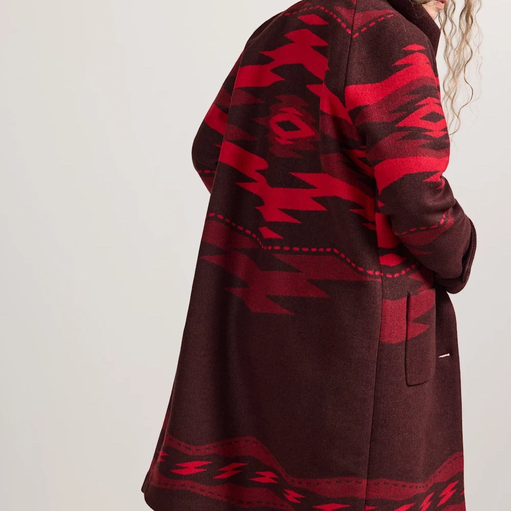 Women's Archive Coat - Crown Point Maroon