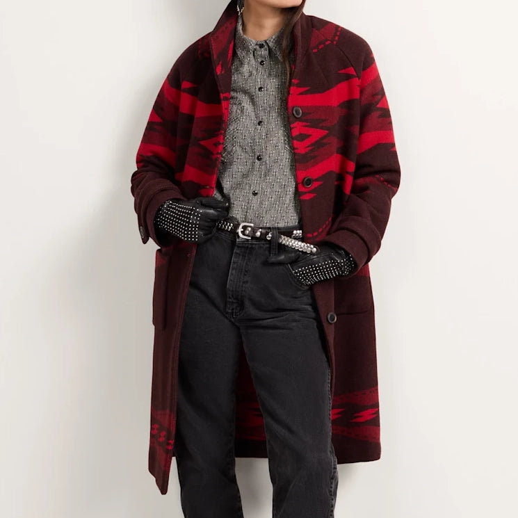 Women's Archive Coat - Crown Point Maroon