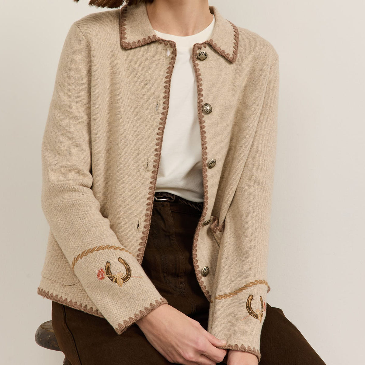 Women's Souvenir Cardigan - Natural