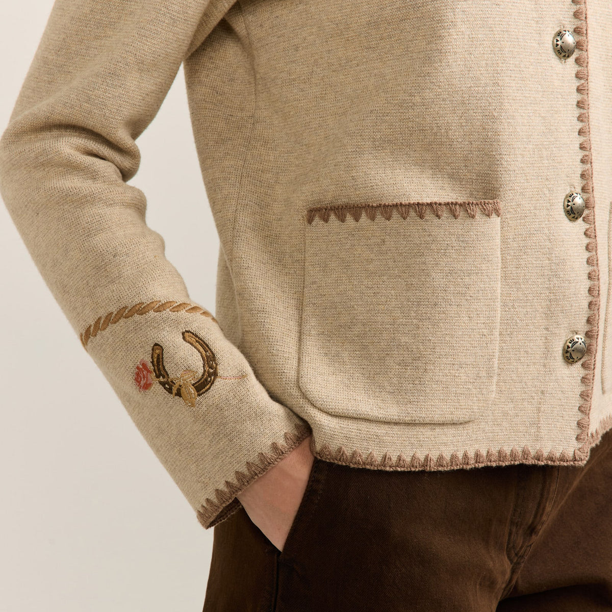 Women's Souvenir Cardigan - Natural