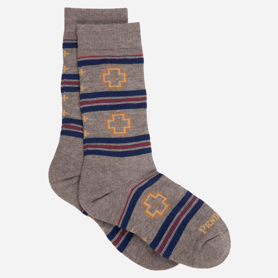 Shelter Bay Socks - Brown