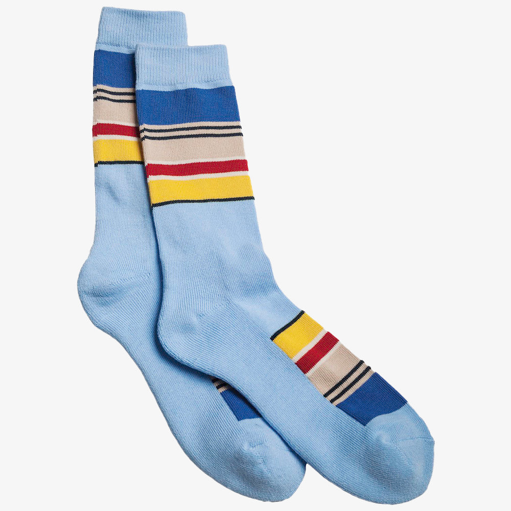 Yosemite National Park Socks - Light Blue