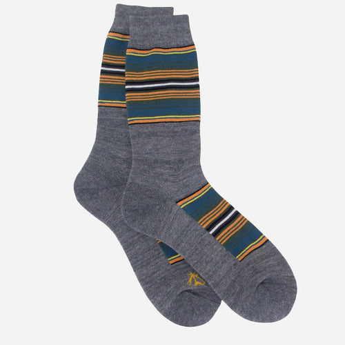 Olympic National Park Socks - Charcoal