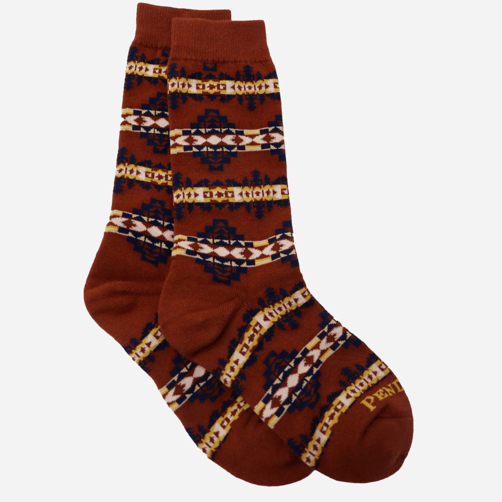 Desert Dawn Socks - Orange