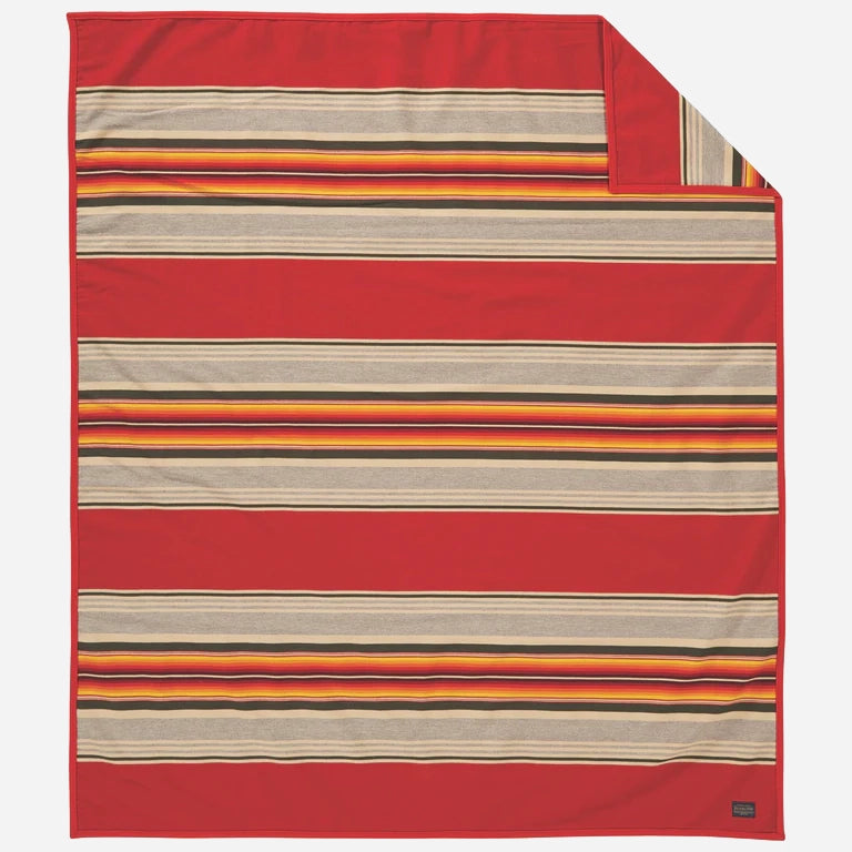 Serape Blanket - Scarlet