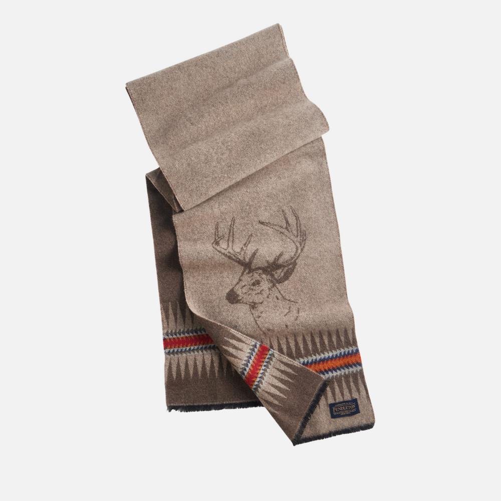 Jacquard Scarf - Sawtooth Buck