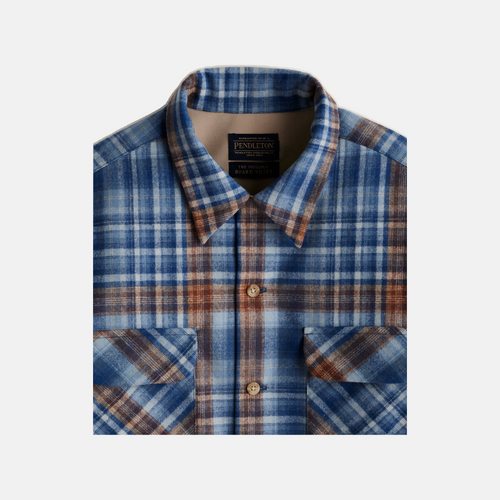 Board Shirt - Blue/Tan Ombre