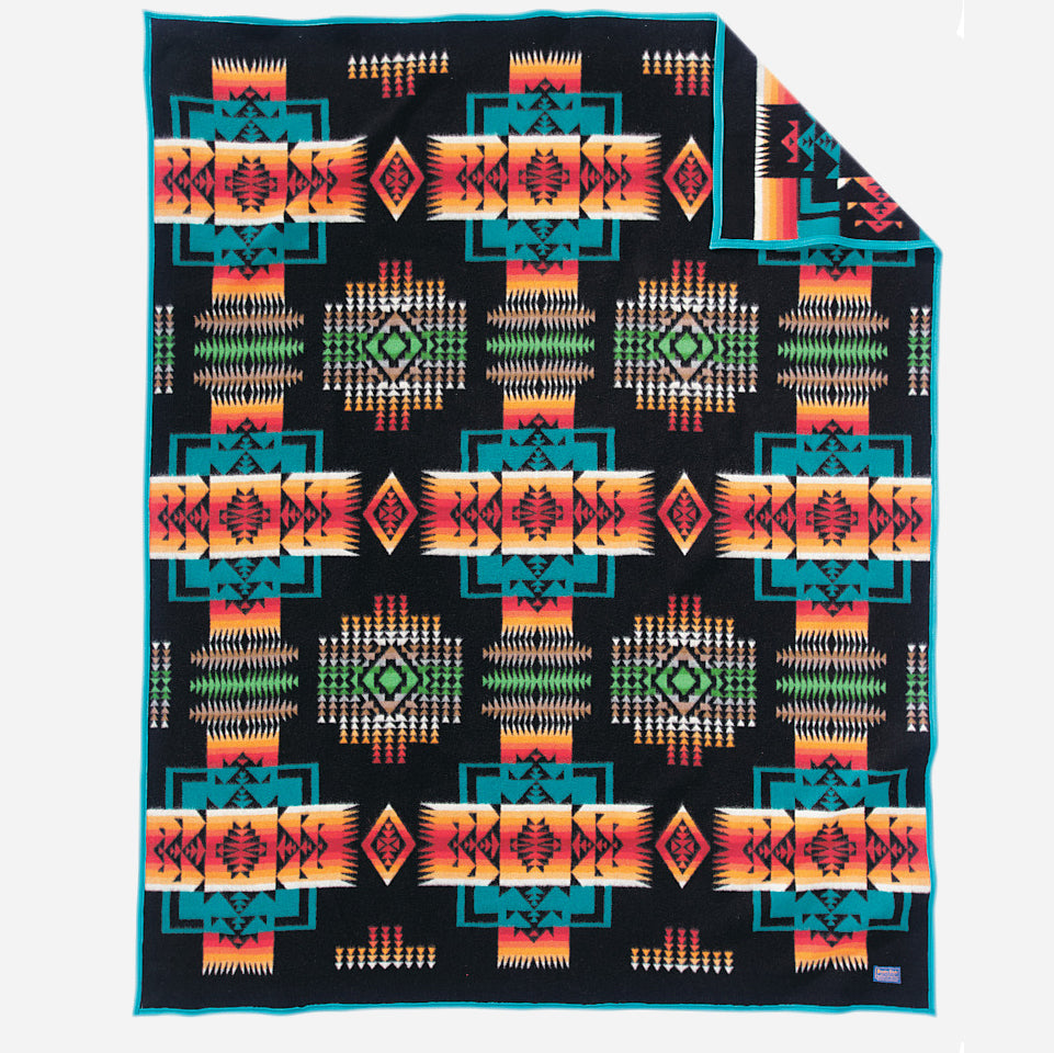 Chief Joseph Blanket - Black