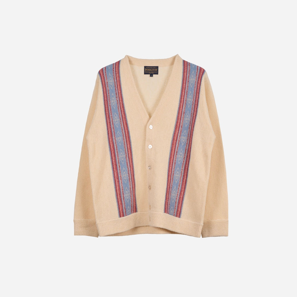 Made for Japan Stripe Cardigan - Ivory White Sands
