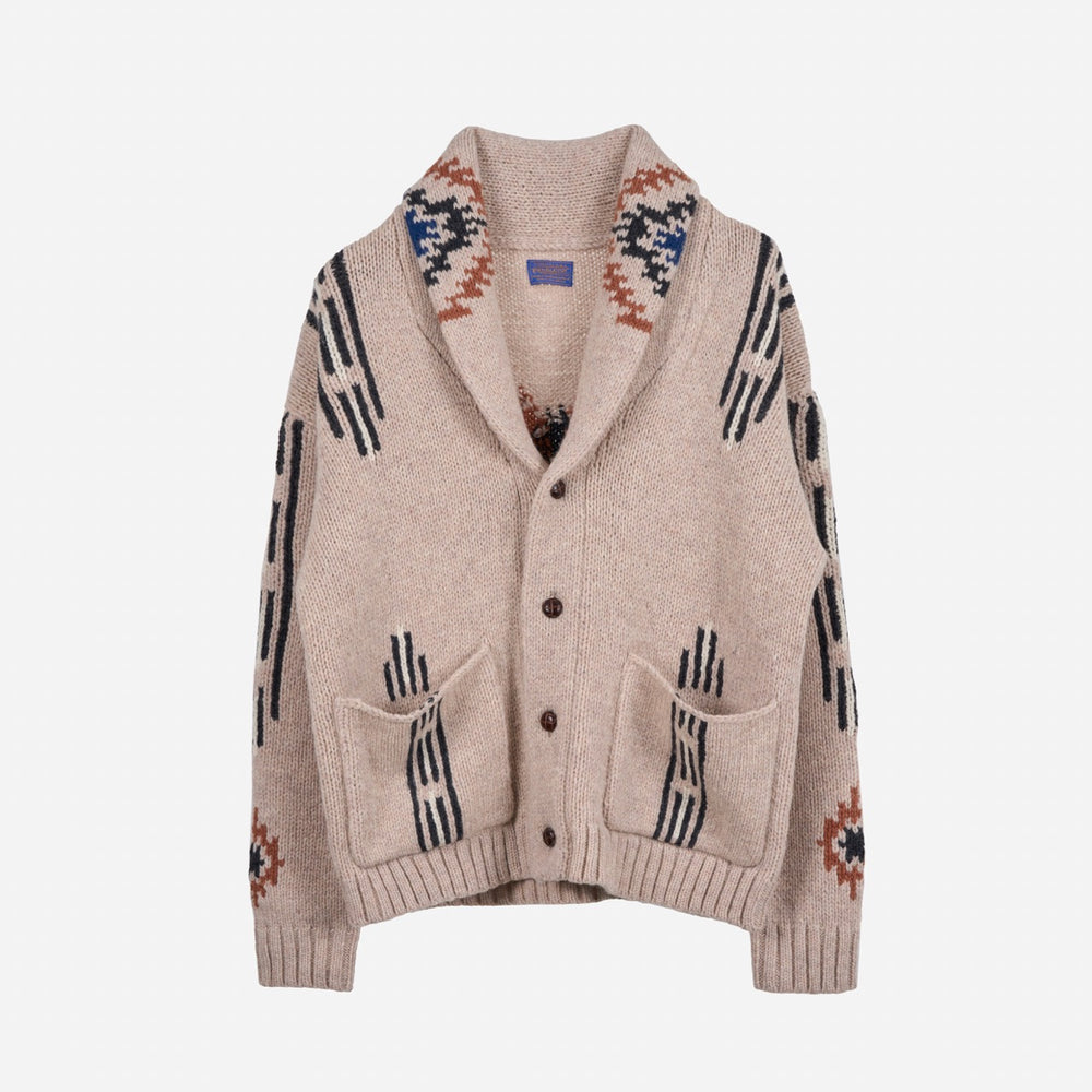 Made for Japan Hand Knit Cardigan - Saltillo Sunset