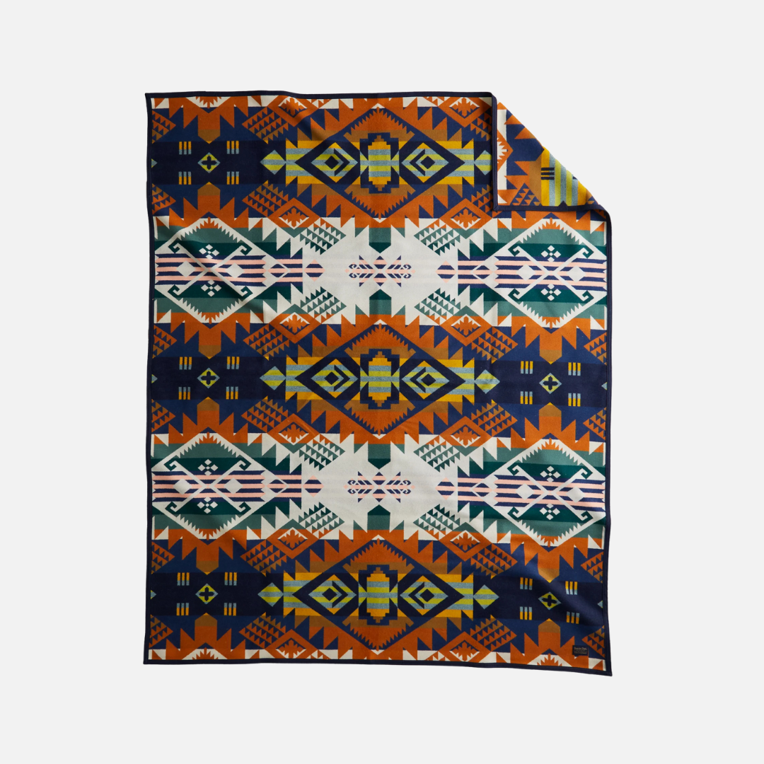 Couverture Jacquard - Voyage Ouest