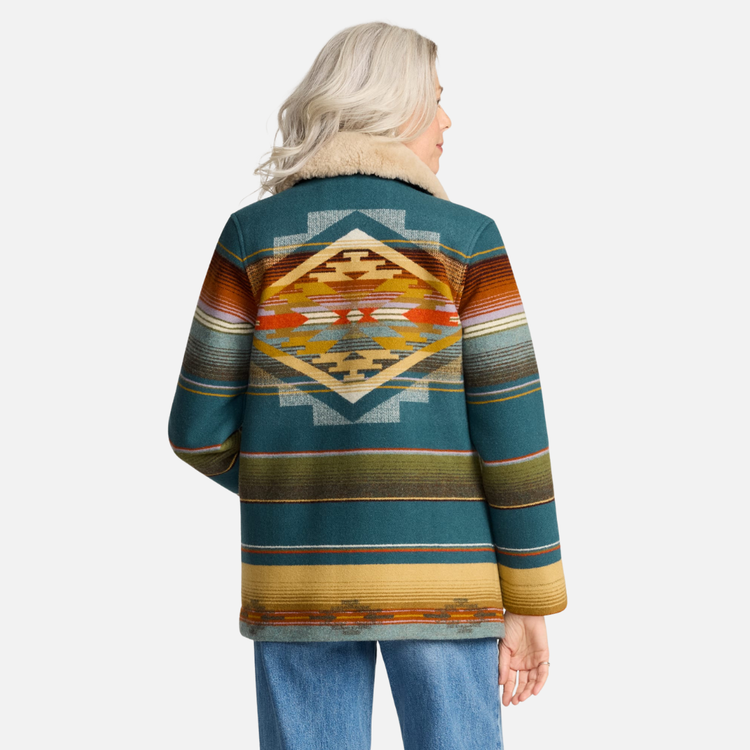 Womens Brownsville Coat - Tumalo Teal