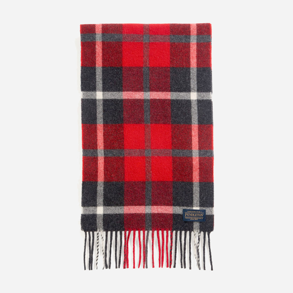 Whisperwool Muffler - Maroon/Teal