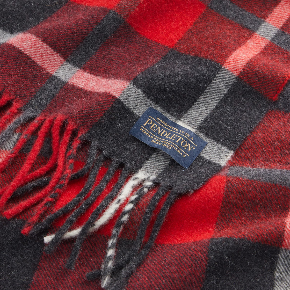 Whisperwool Muffler - Maroon/Teal