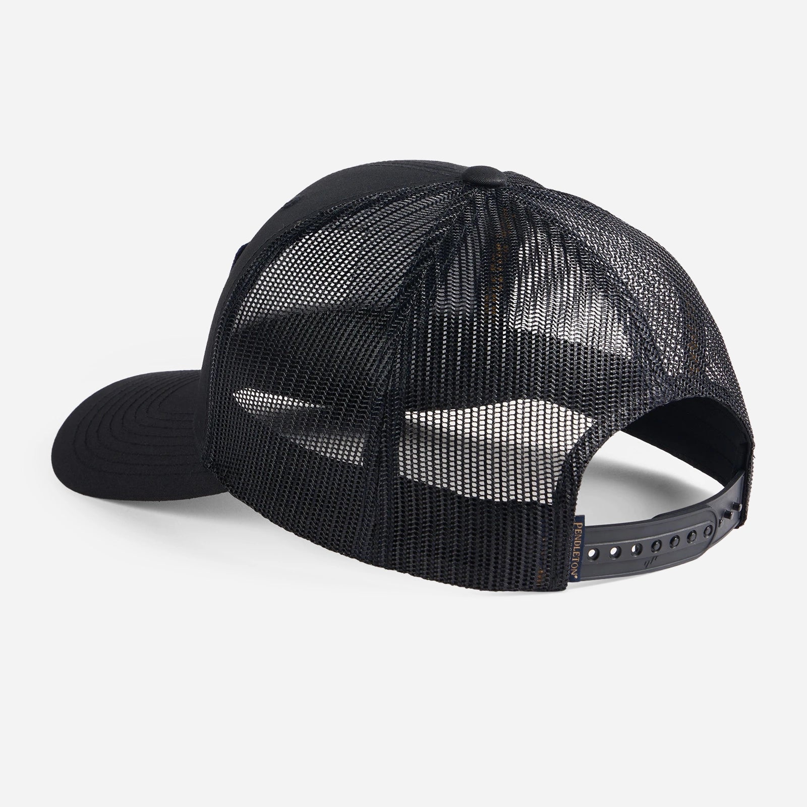 Classic Patch Trucker Cap - Black