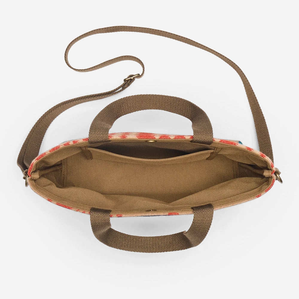 Mini Tote Bag - Harding Red