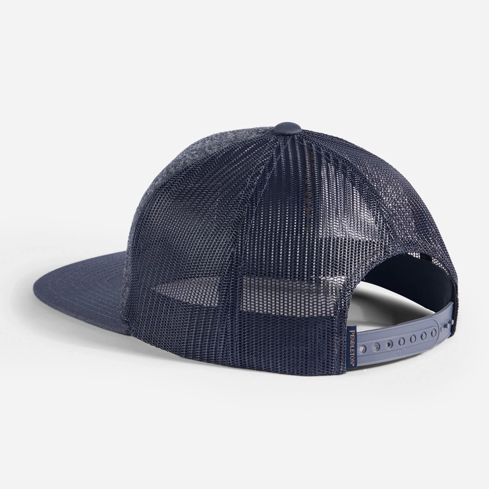 Wool Trucker Cap - Charcoal