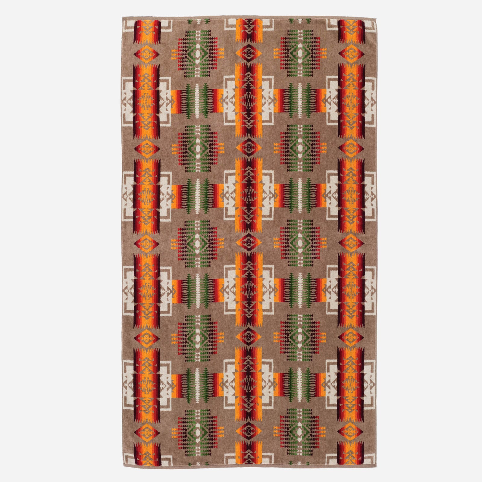 Chief Joseph Beach Towel - Khaki