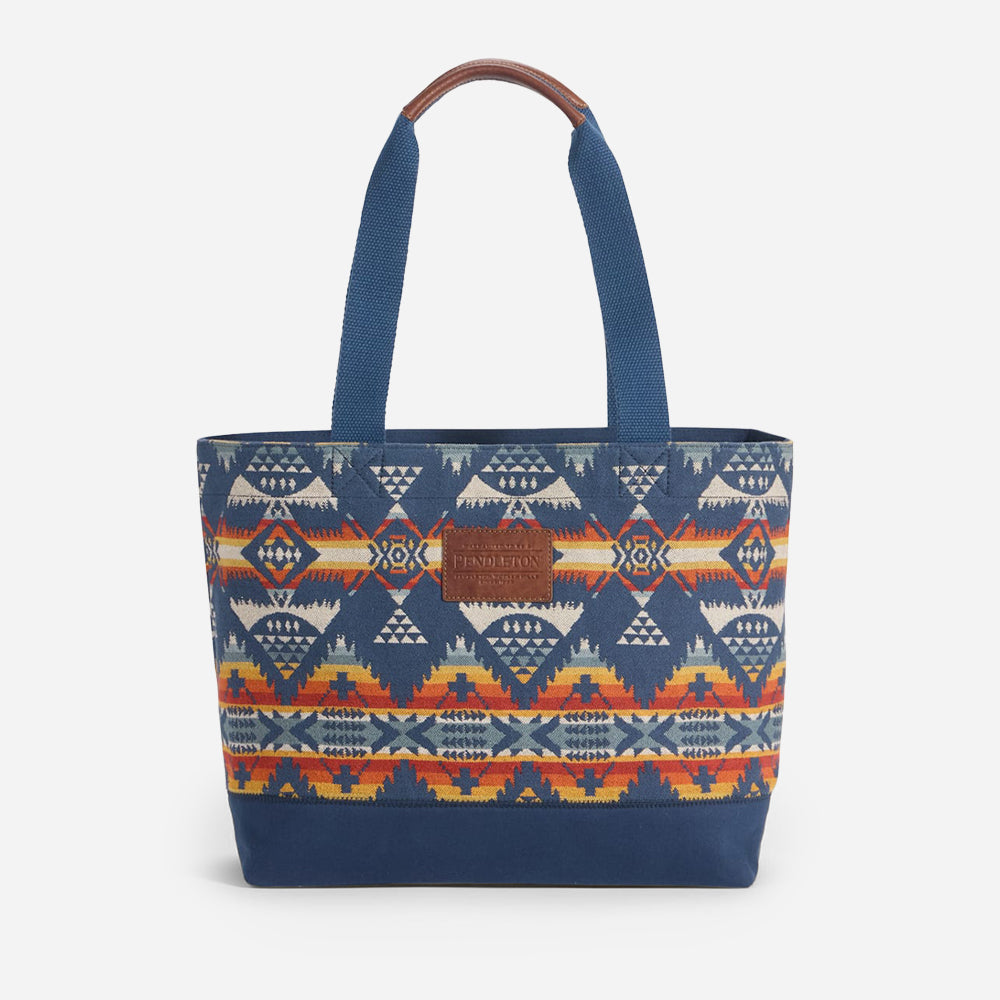 Nehalem Cotton City Zip Tote - Navy