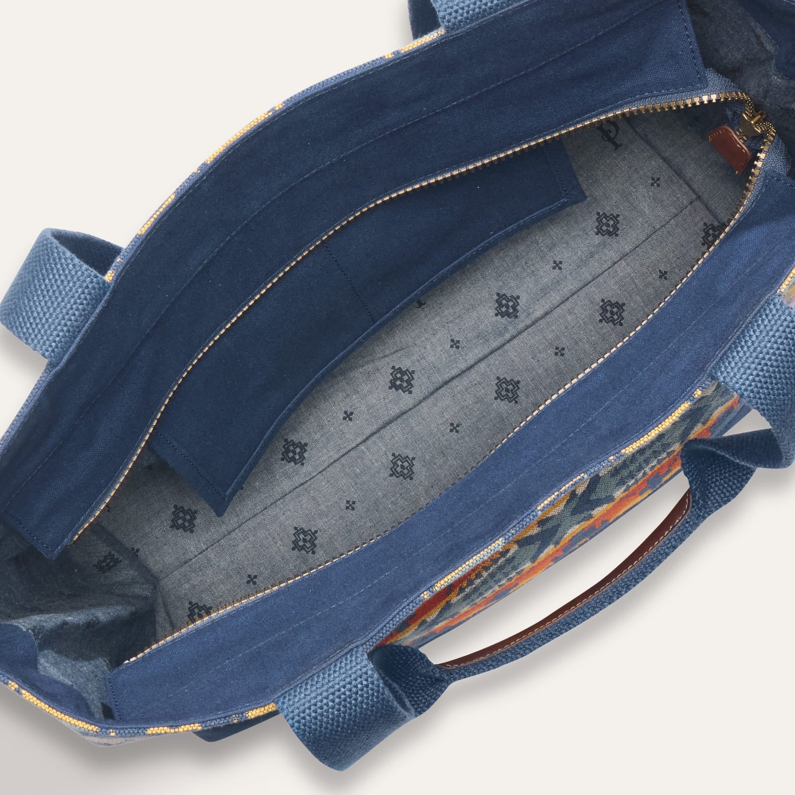 Nehalem Cotton City Zip Tote - Navy