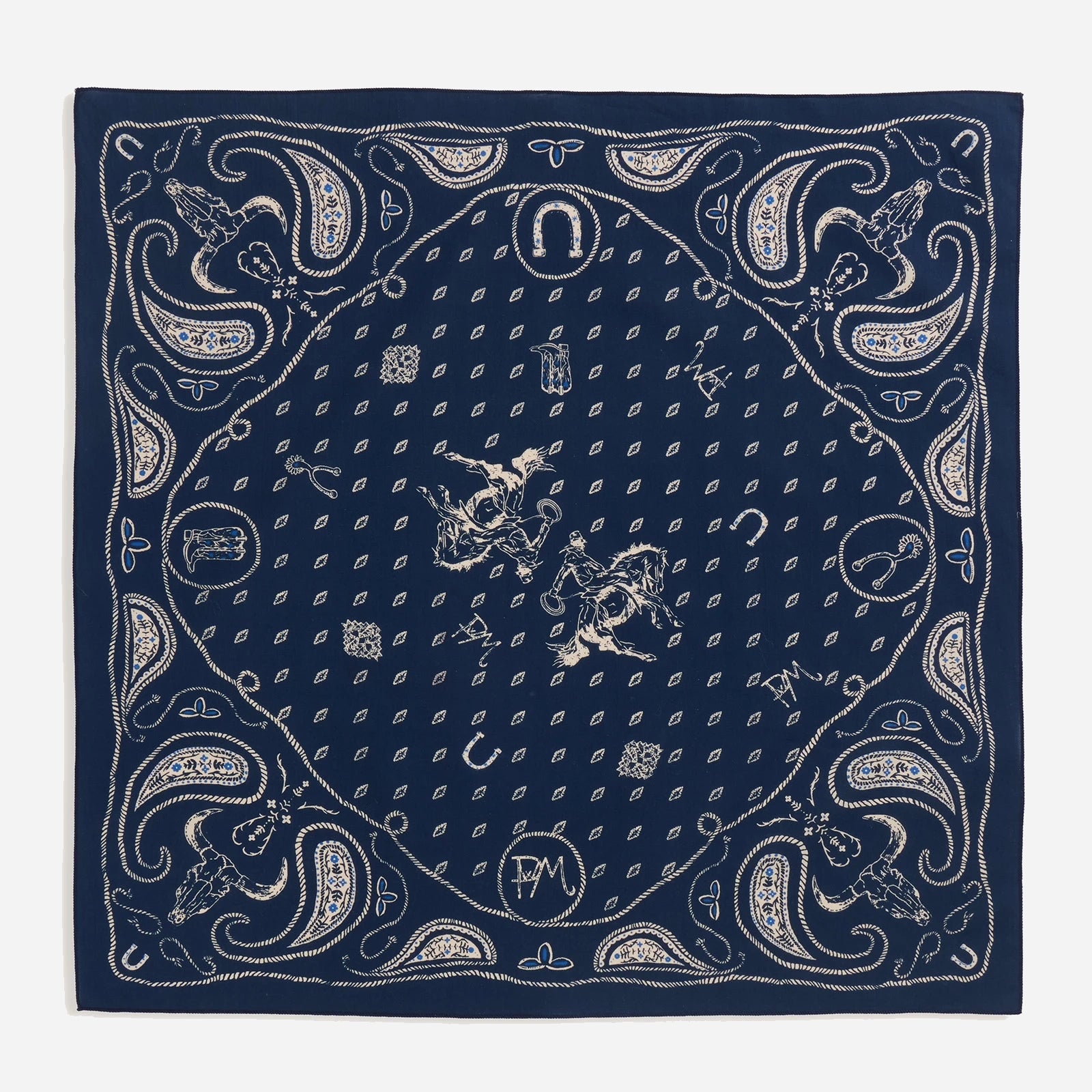 3 Pack Bandanas - Western Lasso Multi