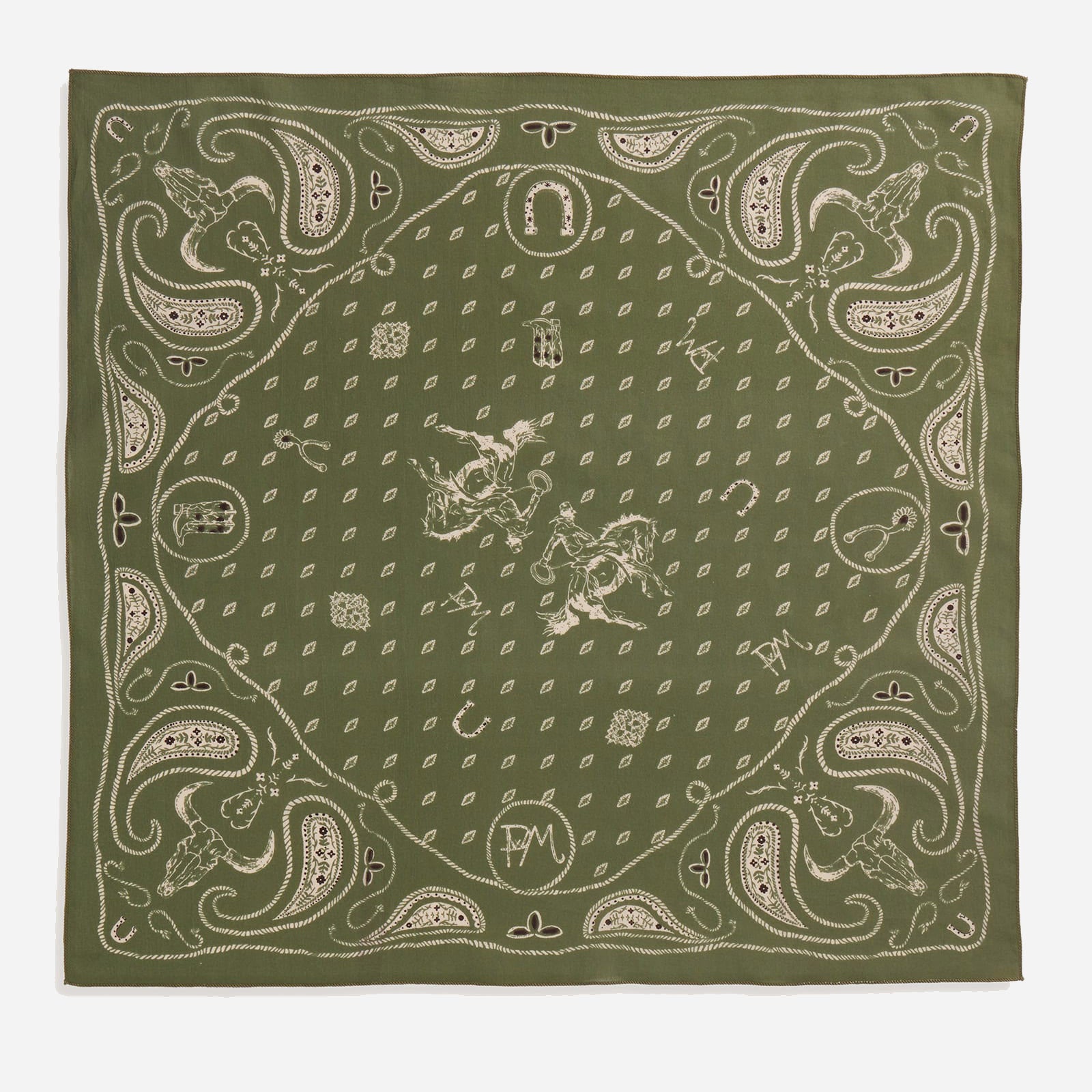 3 Pack Bandanas - Western Lasso Multi