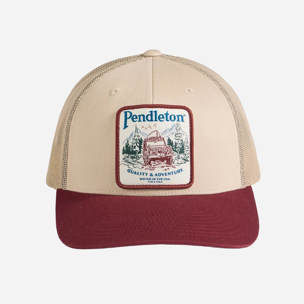 Novelty Trucker Hat - Quality & Adventure