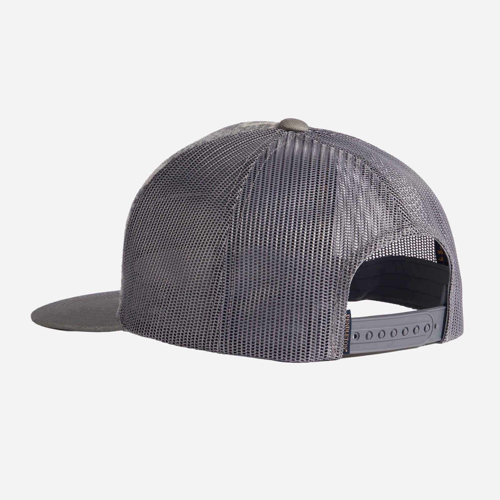 Wool Trucker Hat - Harding Star Grey