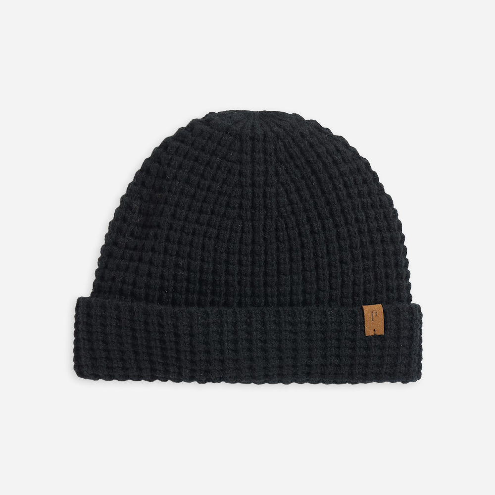 Wool Watch Cap - Black