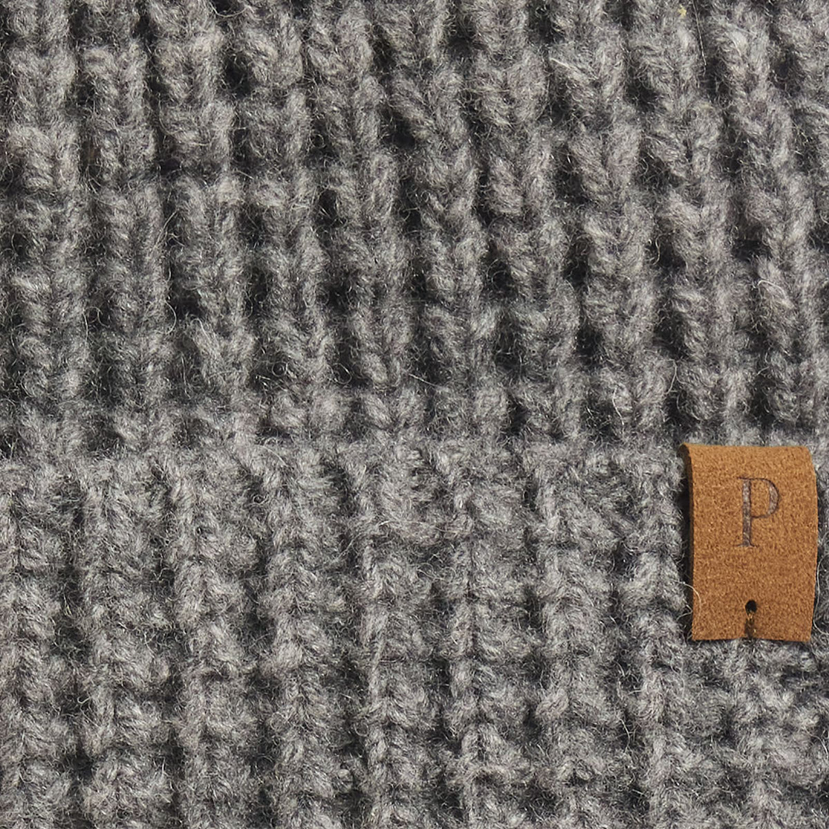 Wool Watch Cap - Light Grey Heather