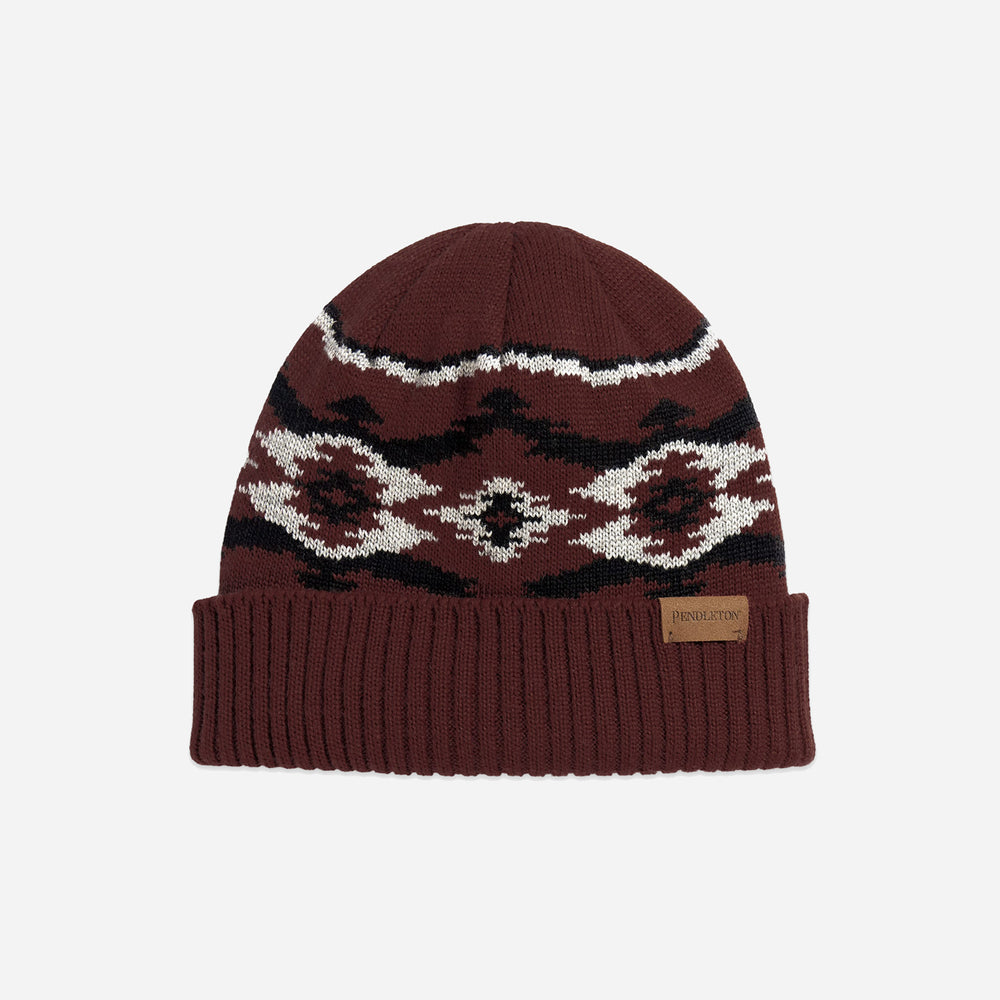Merino Beanie - Crown Point Red