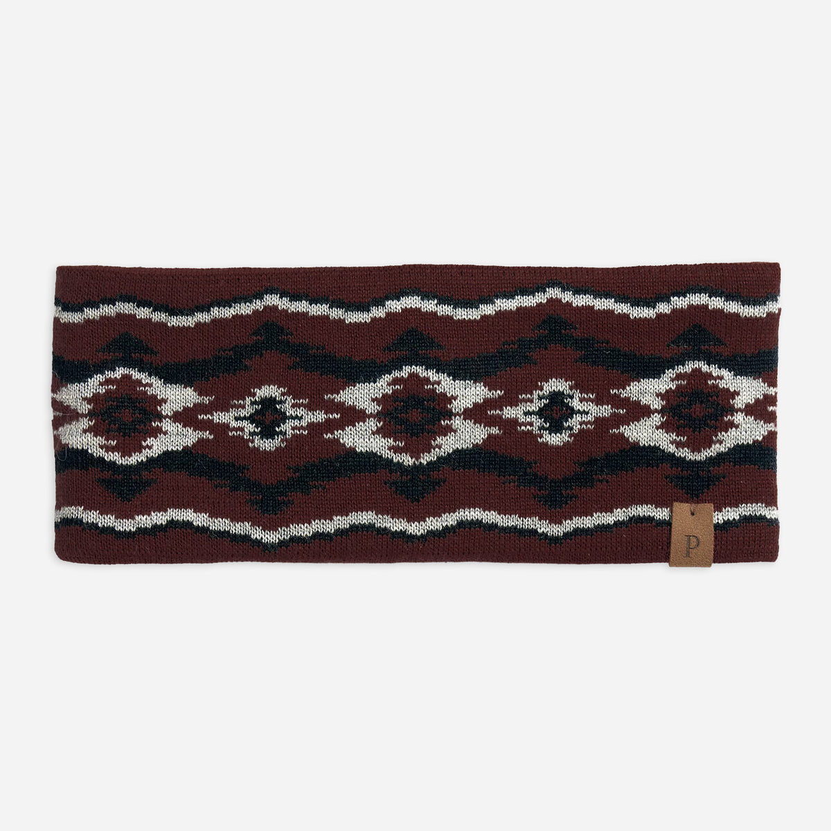 Fleece-Line Headband - Crown Point Red