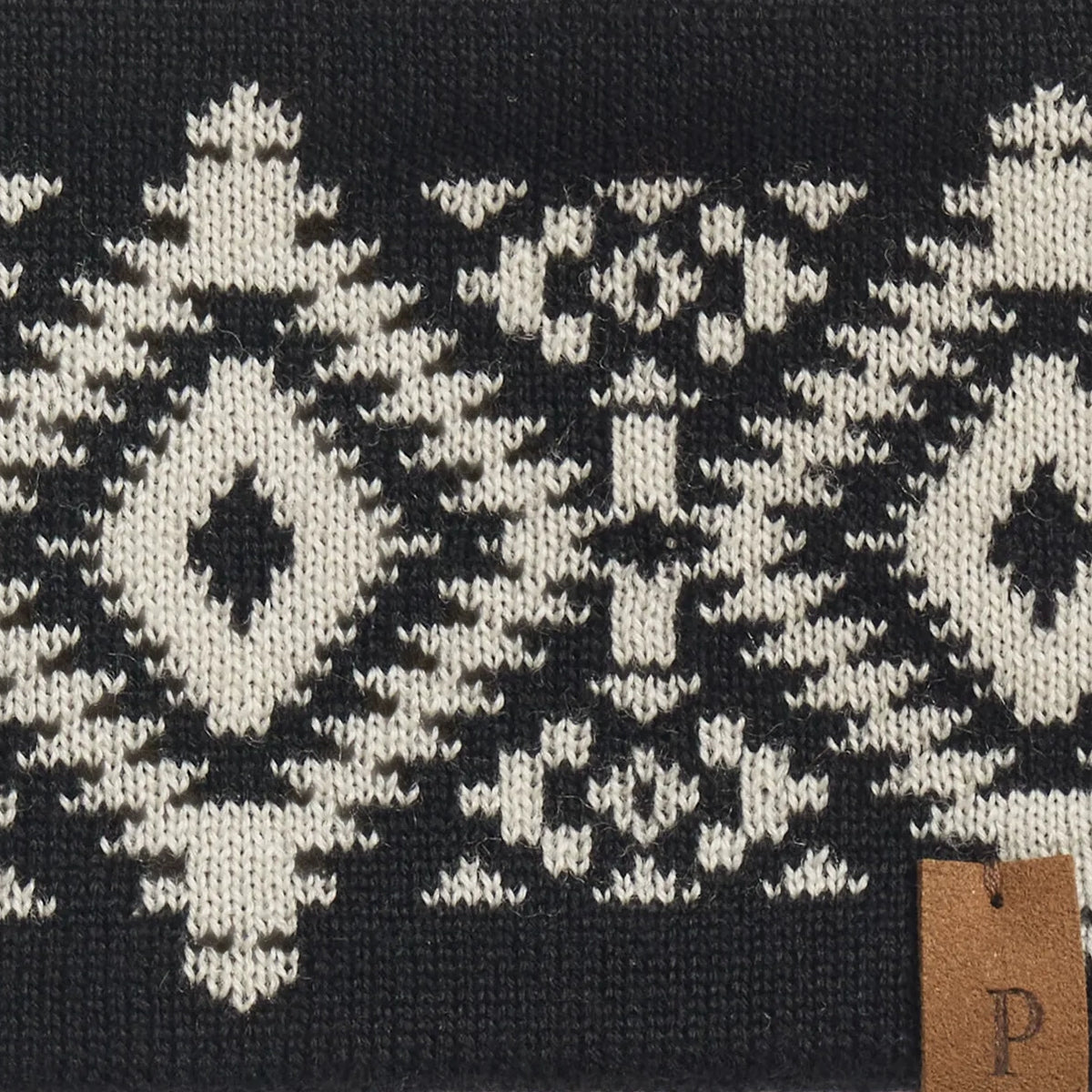 Fleece-Line Headband - Los Ojos Black
