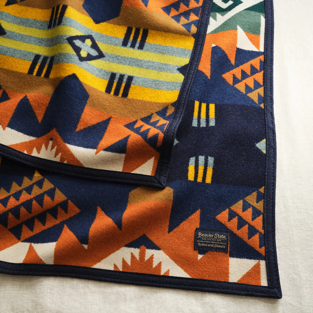 Couverture Jacquard - Voyage Ouest