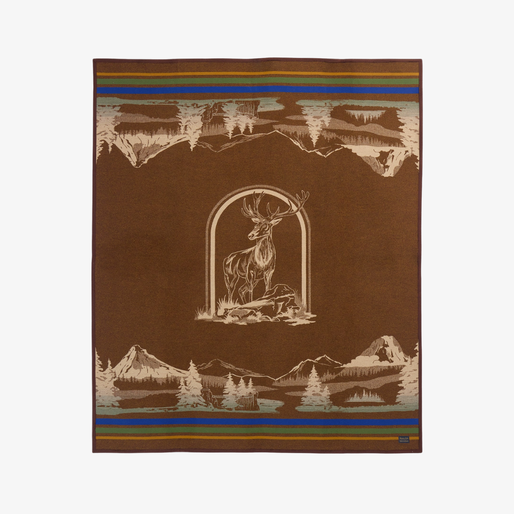 Jacquard Blanket - Lookout Valley