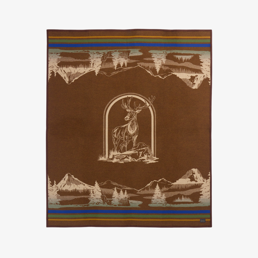 Jacquard Blanket - Lookout Valley