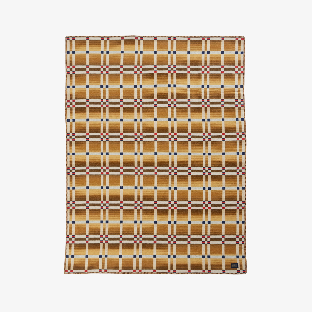 Four Square Throw - Mountain Natural