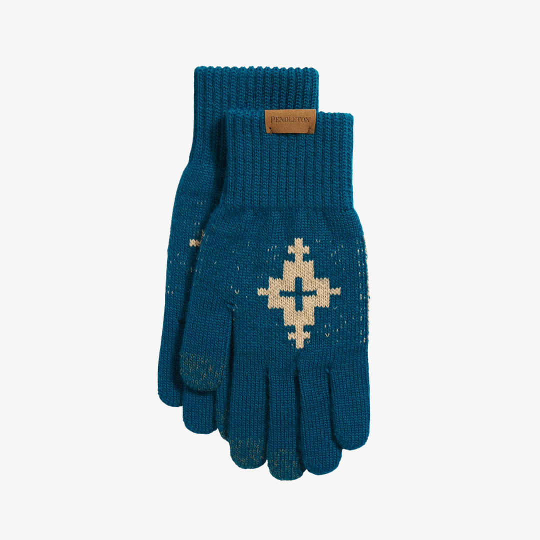 Merino Texting Glove - Shiprock Teal
